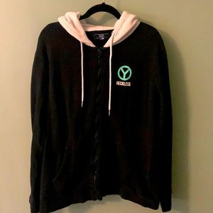 Y&R men’s zip up hoodie